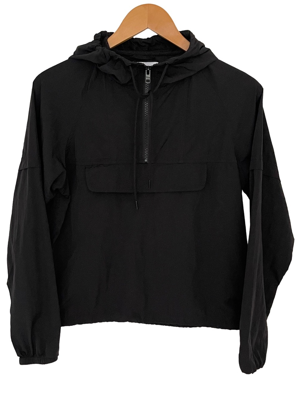 Aritzia TNA Packable Windbreaker Black XS